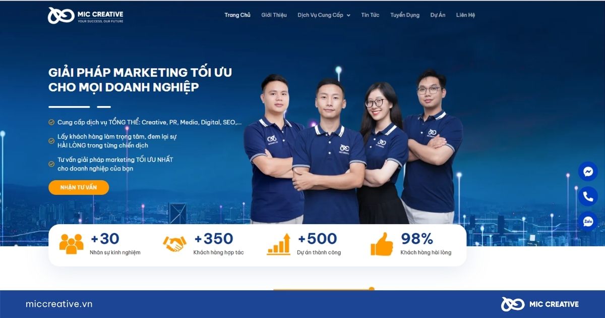 Thiết kế giao diện trực quan và hiện đại