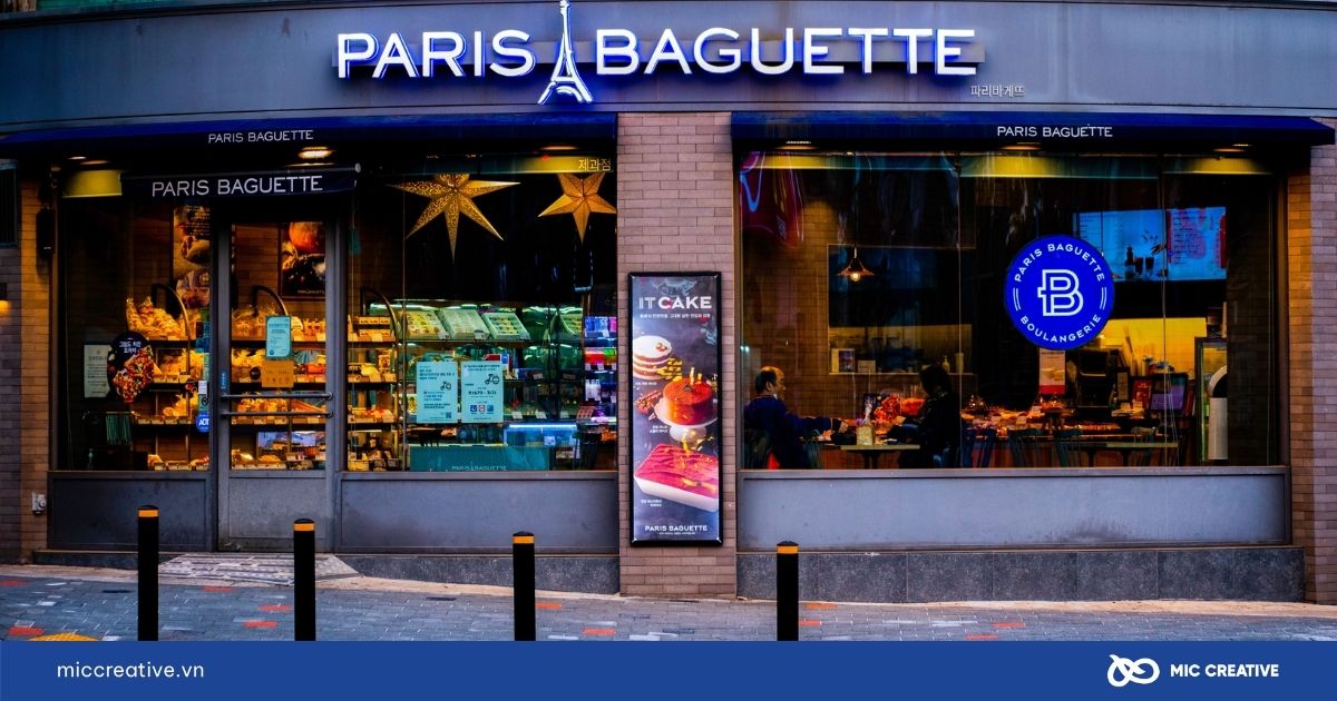 Thương hiệu bánh Hàn Quốc Paris Baguette