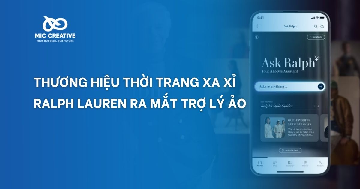 ralph lauren ra mắt trợ lý ảo