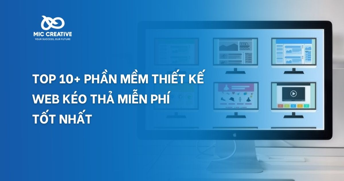 phần mềm thiết kế web kéo thả