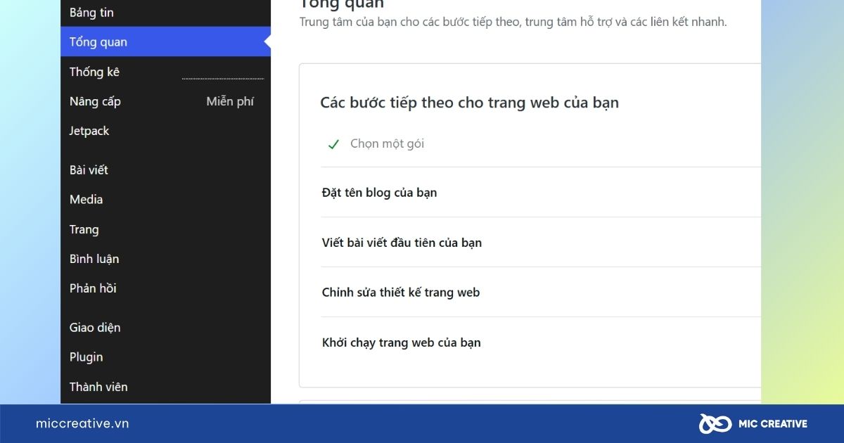 Tùy chỉnh nội dung, giao diện theo nhu cầu 