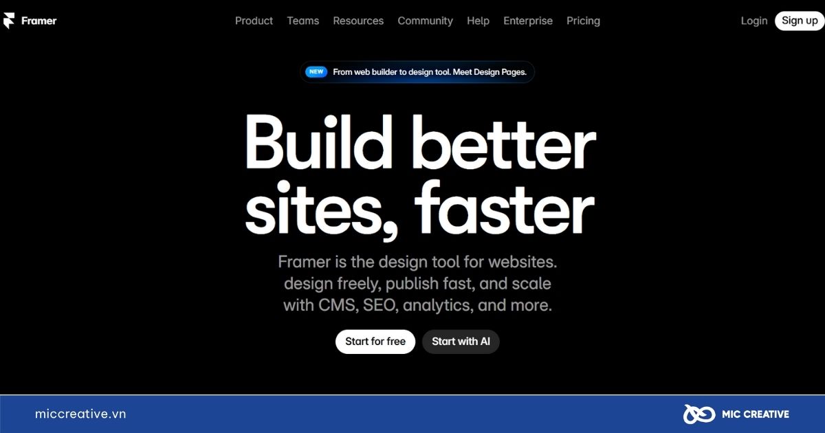 Web AI Framer