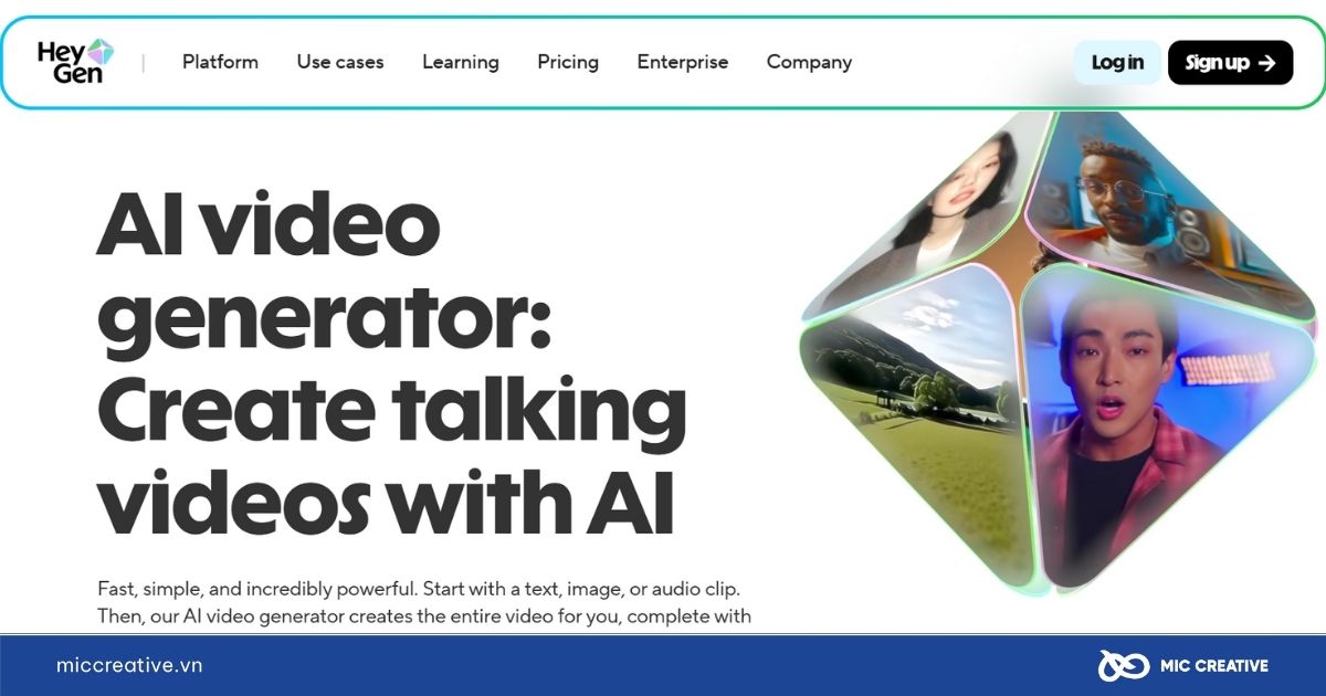 Web AI HeyGen