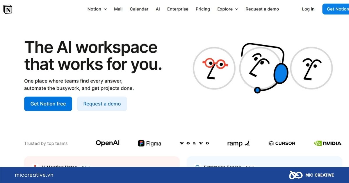 Web AI Notion