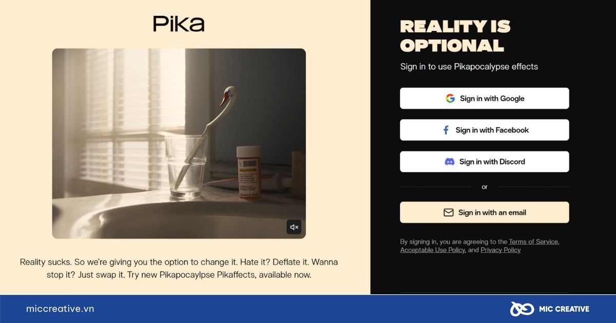 Web AI Pika