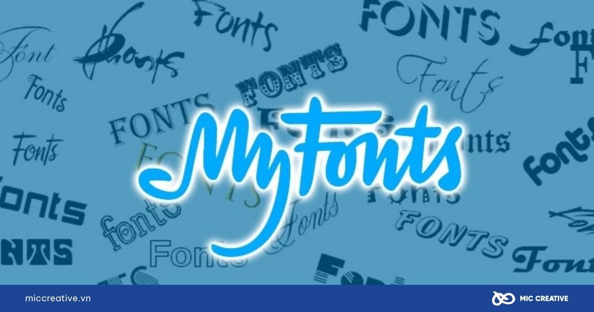 Web tìm font chữ từ ảnh phổ biến nhất MyFonts