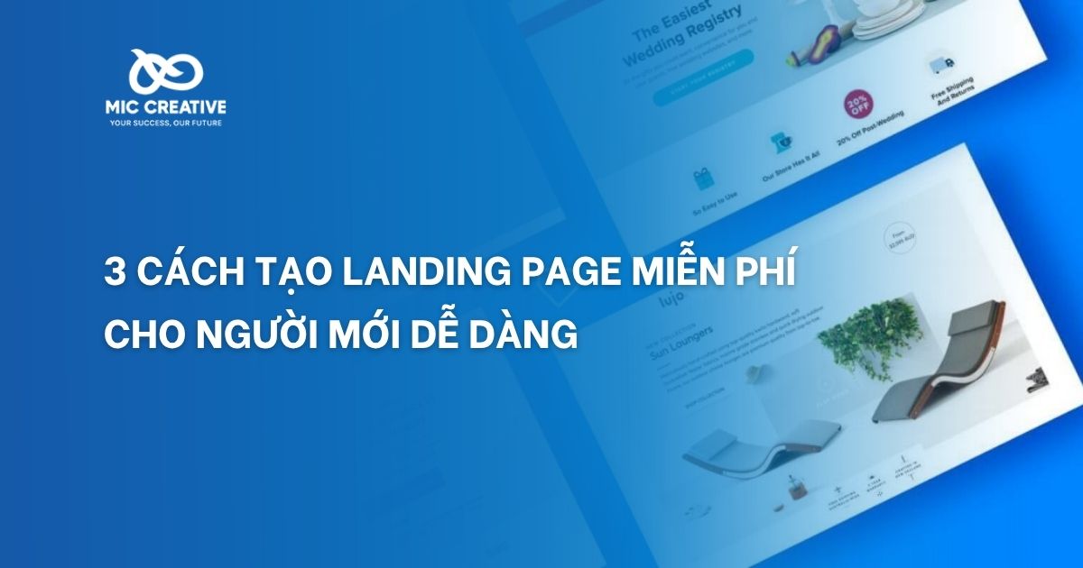 tạo landing page miễn phí