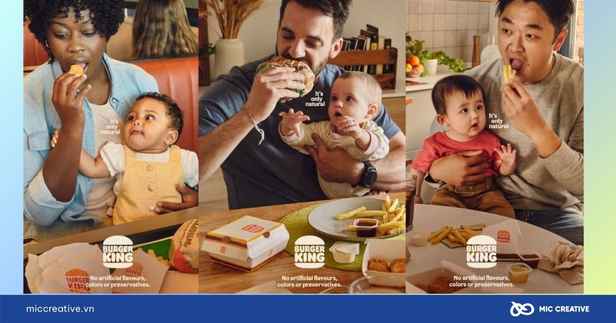 Burger King biến hành vi tự nhiên thành nguồn cảm hứng sáng tạo