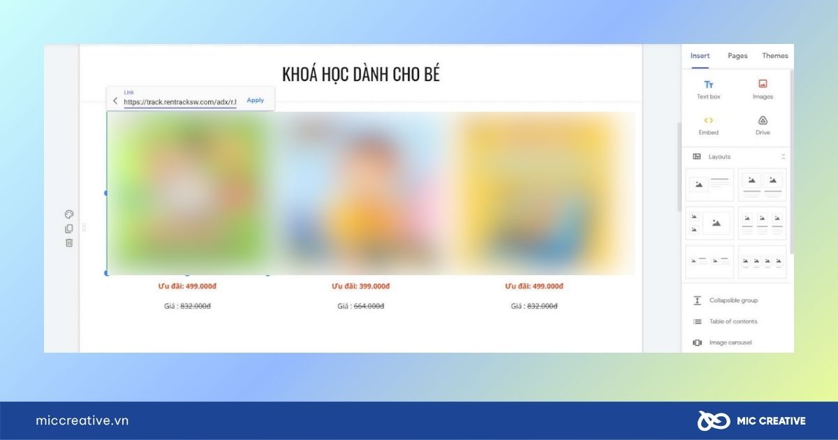tạo landing page miễn phí