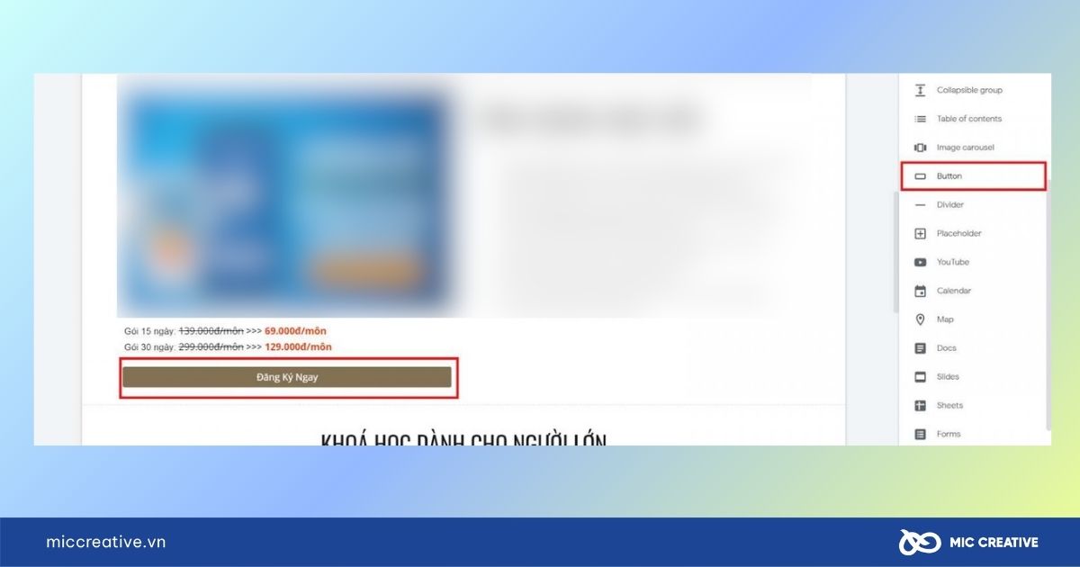 tạo landing page miễn phí