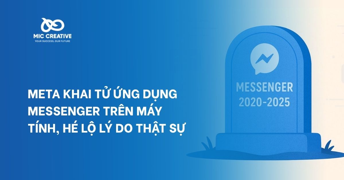 Meta khai tử ứng dụng messenger trên máy tính