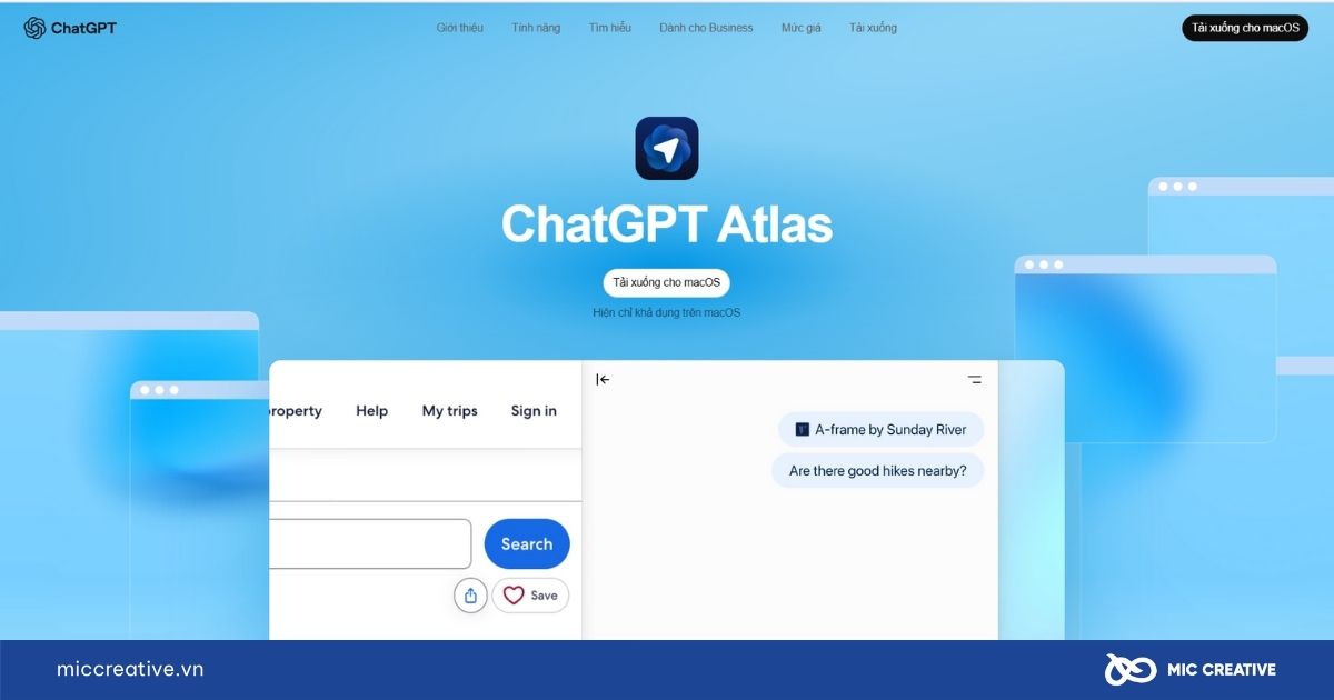OpenAI chính thức ra mắt ChatGPT Atlas