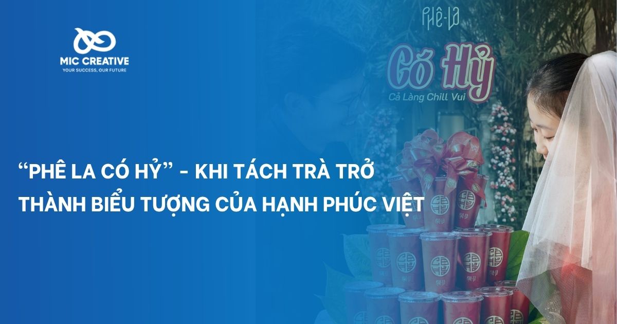 “Phê La có Hỷ” - Khi tách trà trở thành biểu tượng của hạnh phúc Việt