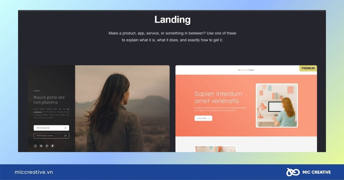 tạo landing page miễn phí