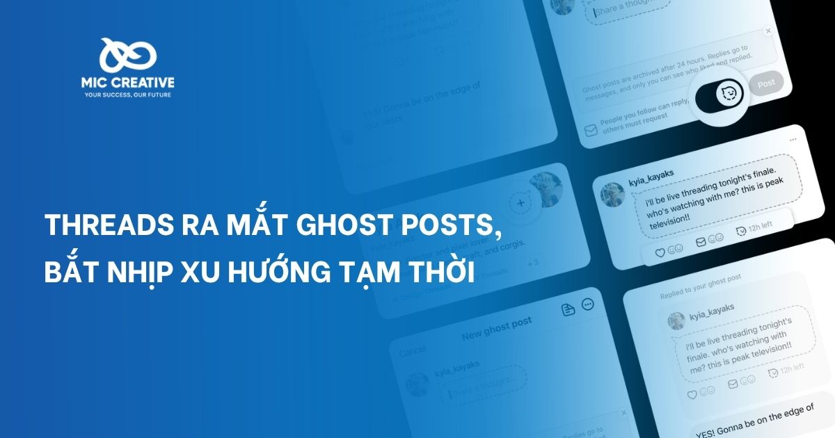 Threads ra mắt Ghost Posts, bắt nhịp xu hướng tạm thời