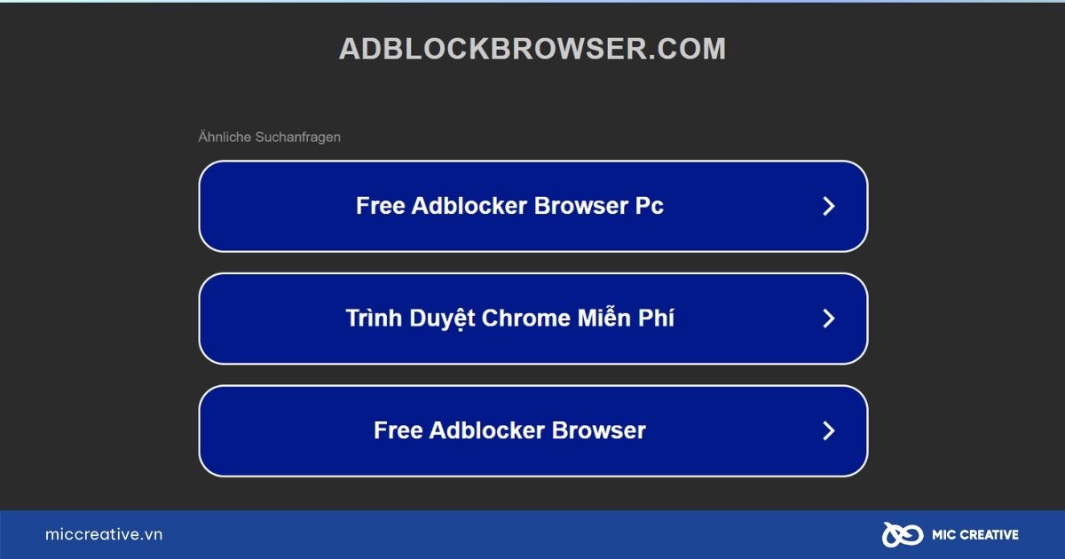 Adblock Browser được tích hợp sẵn chức năng chặn quảng cáo mạnh mẽ