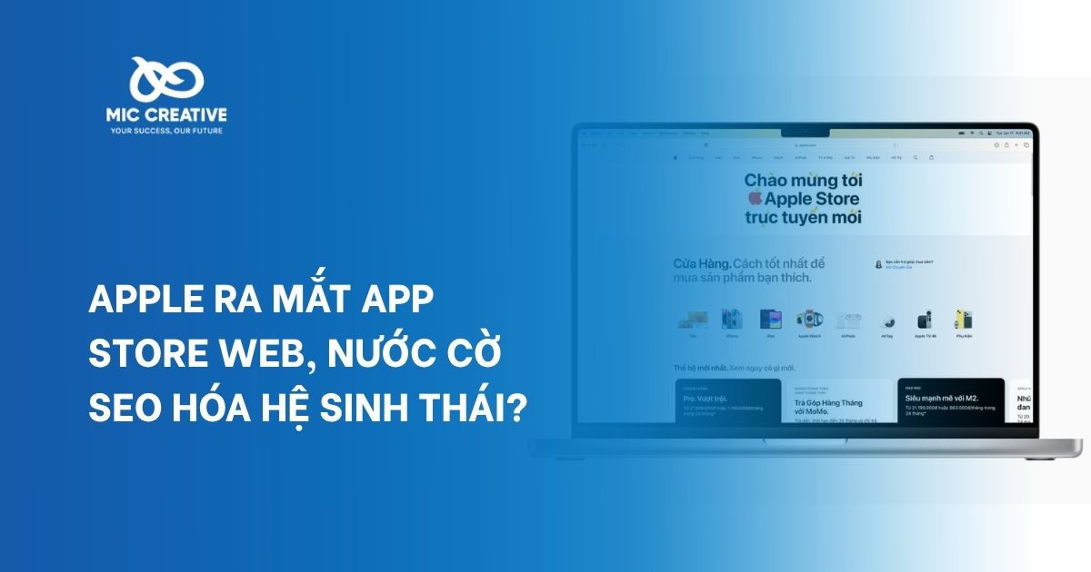 Apple ra mắt app store web