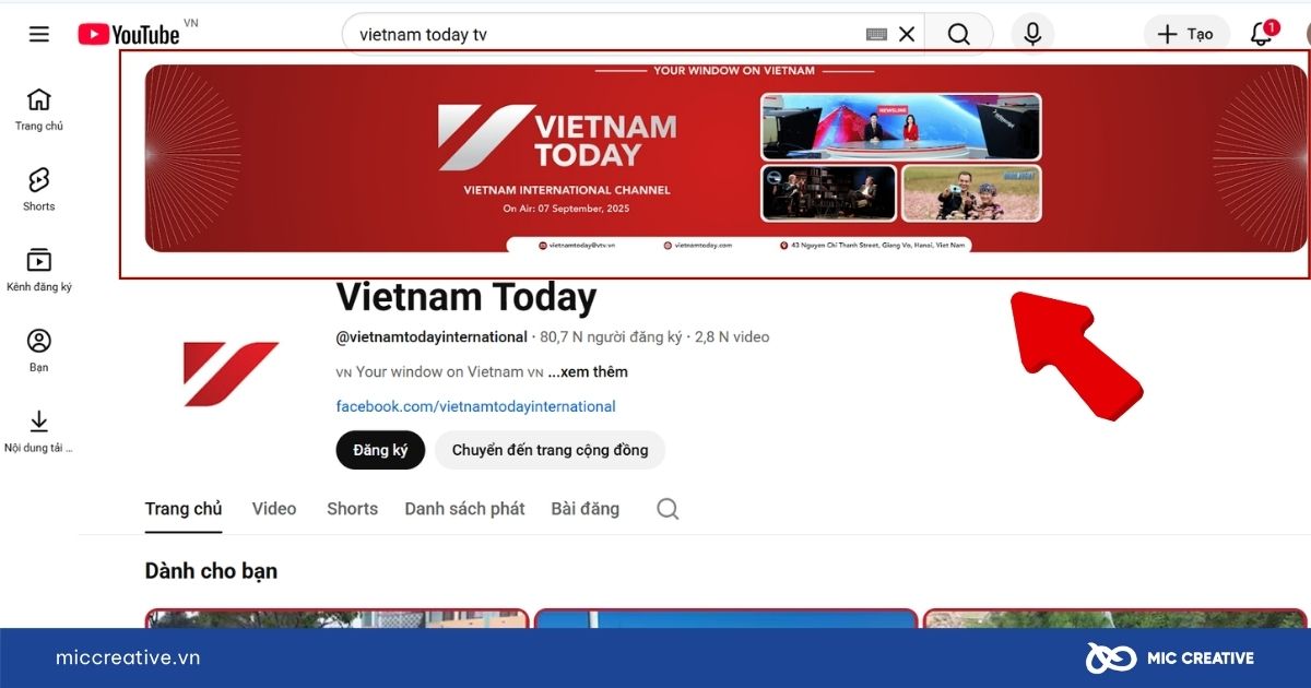 Banner đóng vai trò như 