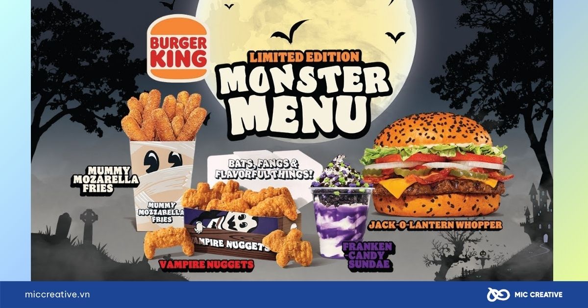 Buger King ra mắt Monster menu