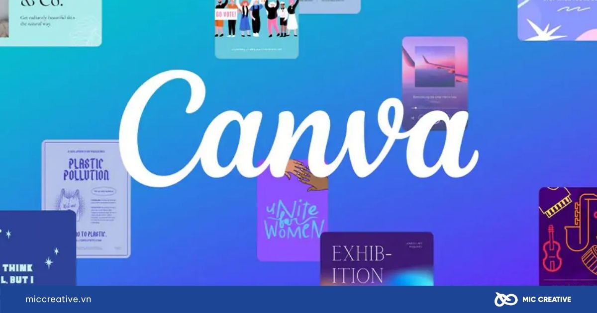 Canva cung cấp một môi trường thiết kế trực tuyến trực quan