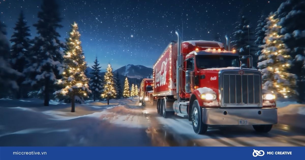 Coca-Cola hồi sinh quảng cáo kinh điển "Holidays are coming" được hỗ trợ bởi Al