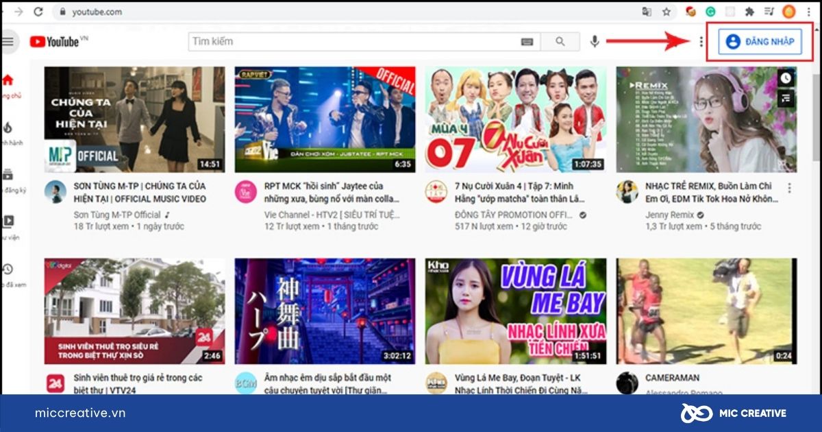 Đăng nhập Tài khoản Google (Gmail)