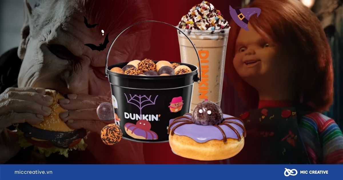 Dunkin với combo Halloween khiến giới trẻ phát cuồng