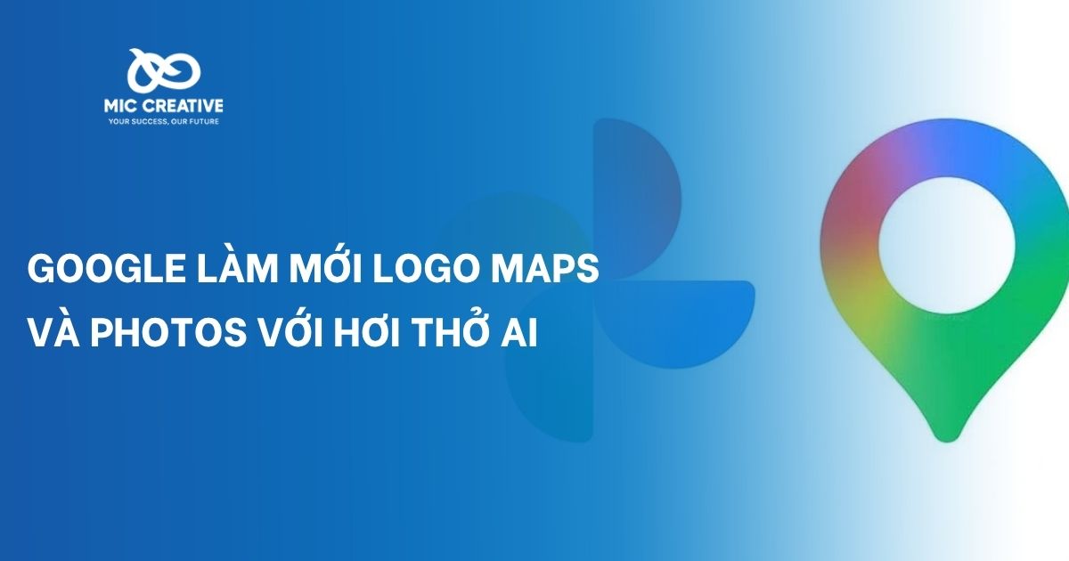Google làm mới logo Maps và Photos với hơi thở AI