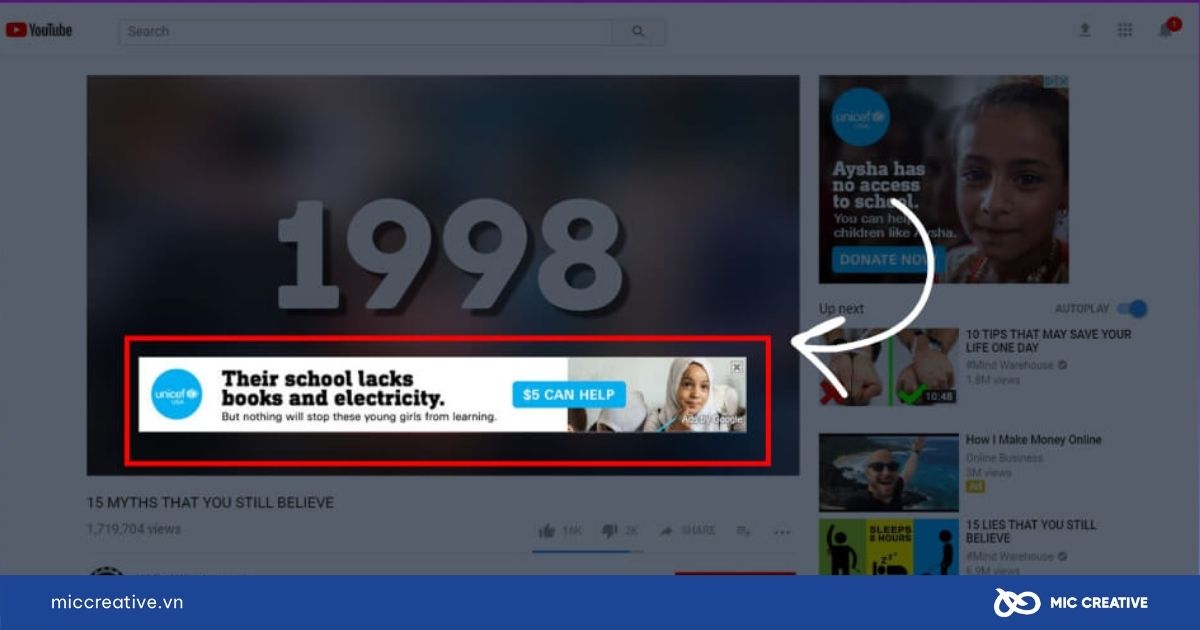 Hình thức Quảng cáo thẻ được tài trợ (Sponsored cards)
