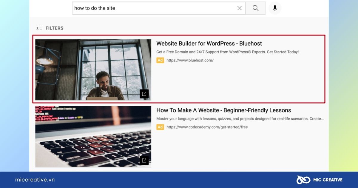 In-Feed Video Ads khuyến khích người xem chủ động nhấp vào video quảng cáo