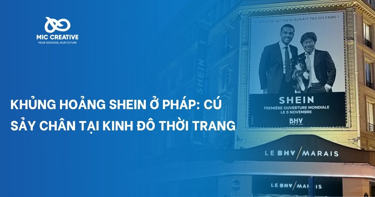 Khủng hoảng Shein ở Pháp: Cú sảy chân tại kinh đô thời trang