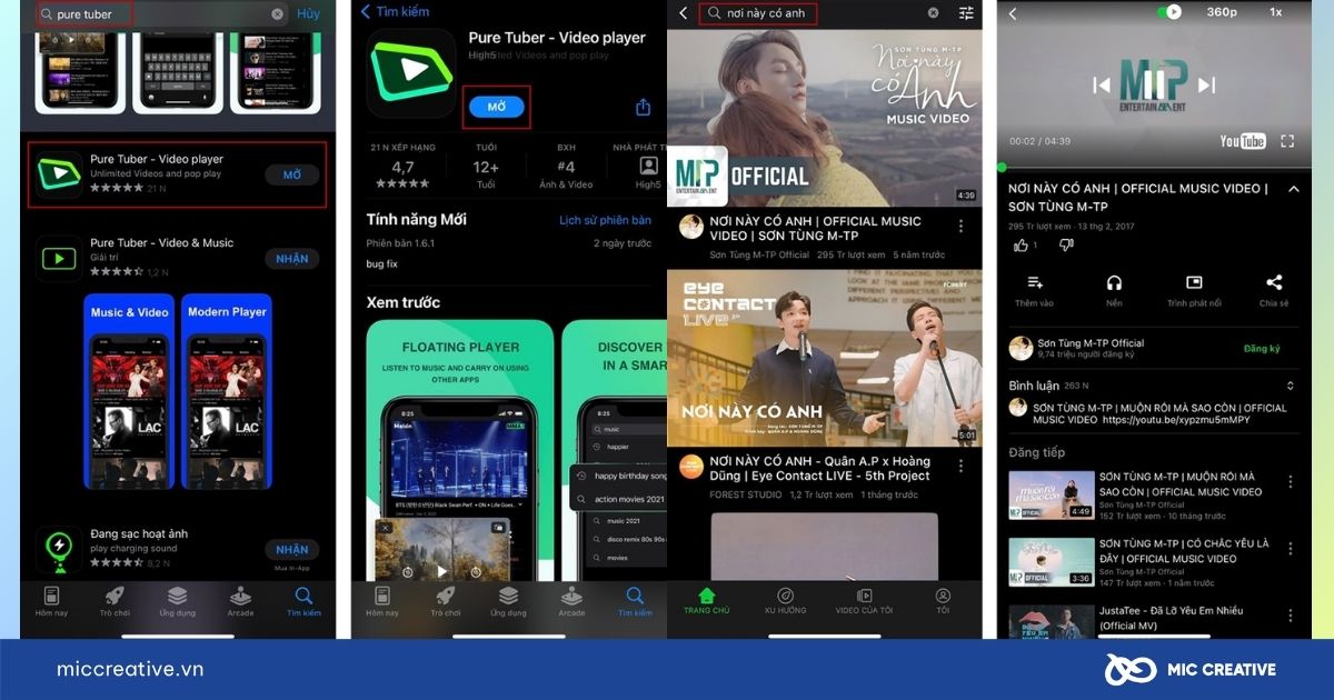 Pure Tuber là ứng dụng được thiết kế để xem YouTube không quảng cáo