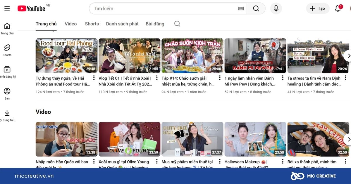 Thumbnail YouTube đóng vai trò thu hút người xem click vào video