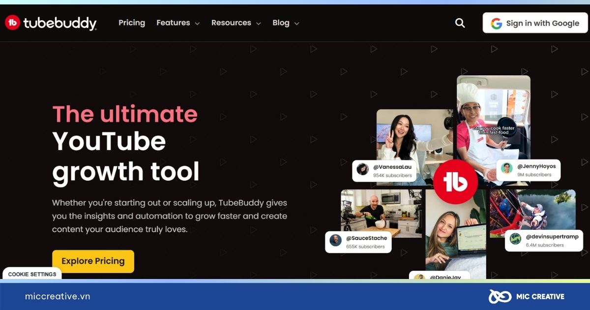 phần mềm seo youtube