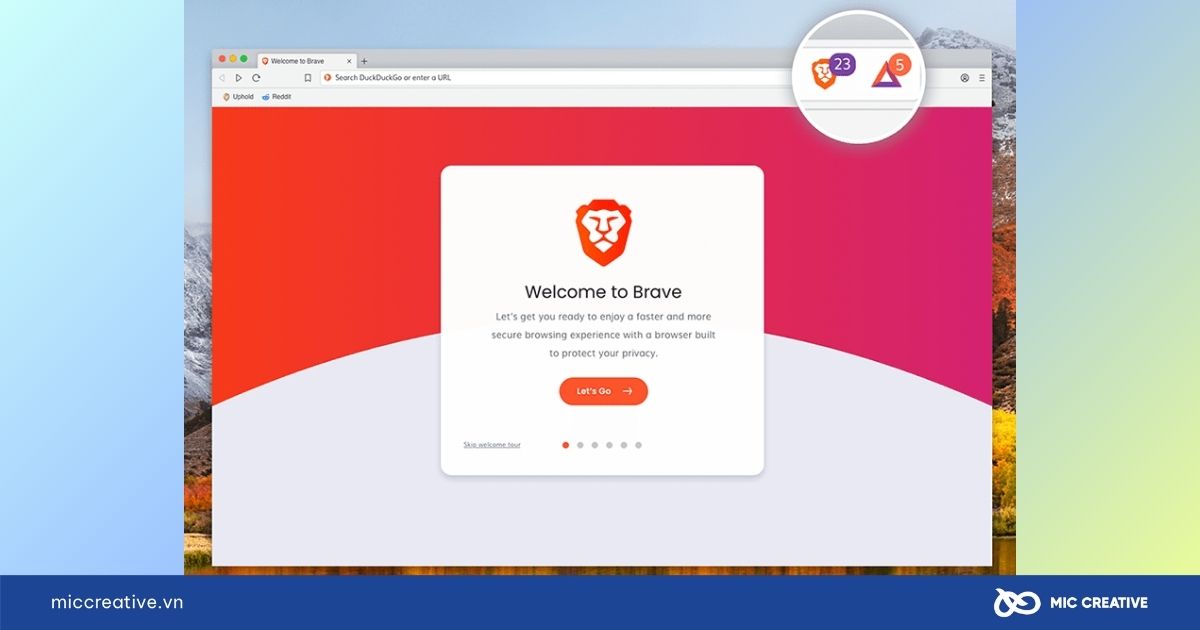 Trình duyệt Brave Browser