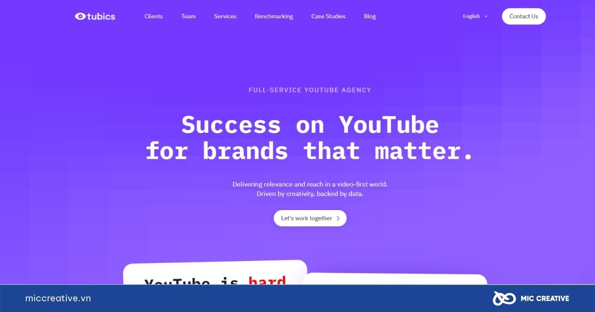 Tubics là công cụ chuyên phân tích hiệu suất video dựa trên dữ liệu người xem thực tế